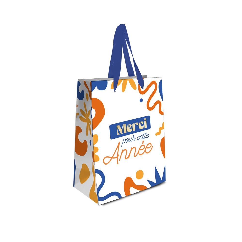 Pochette cadeau merci pour cette annee pm