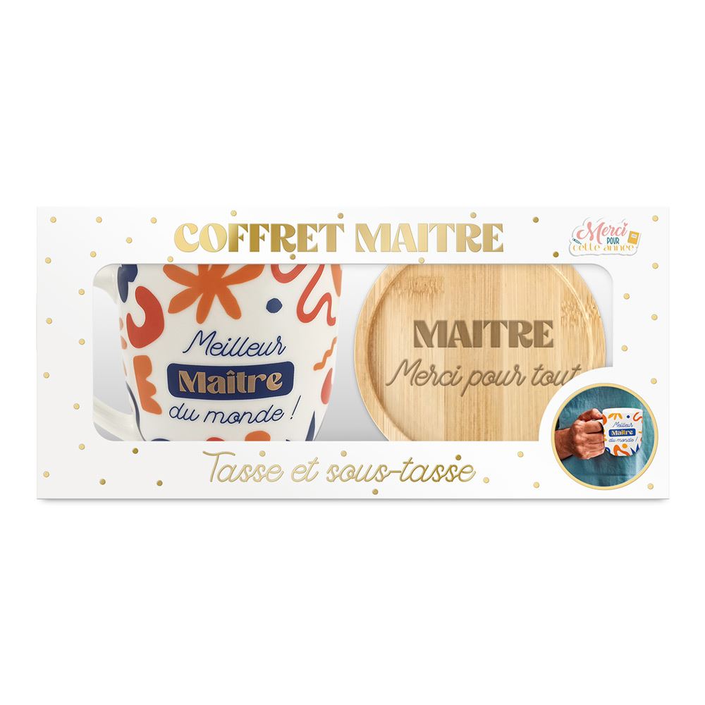 Coffret tasse maitre