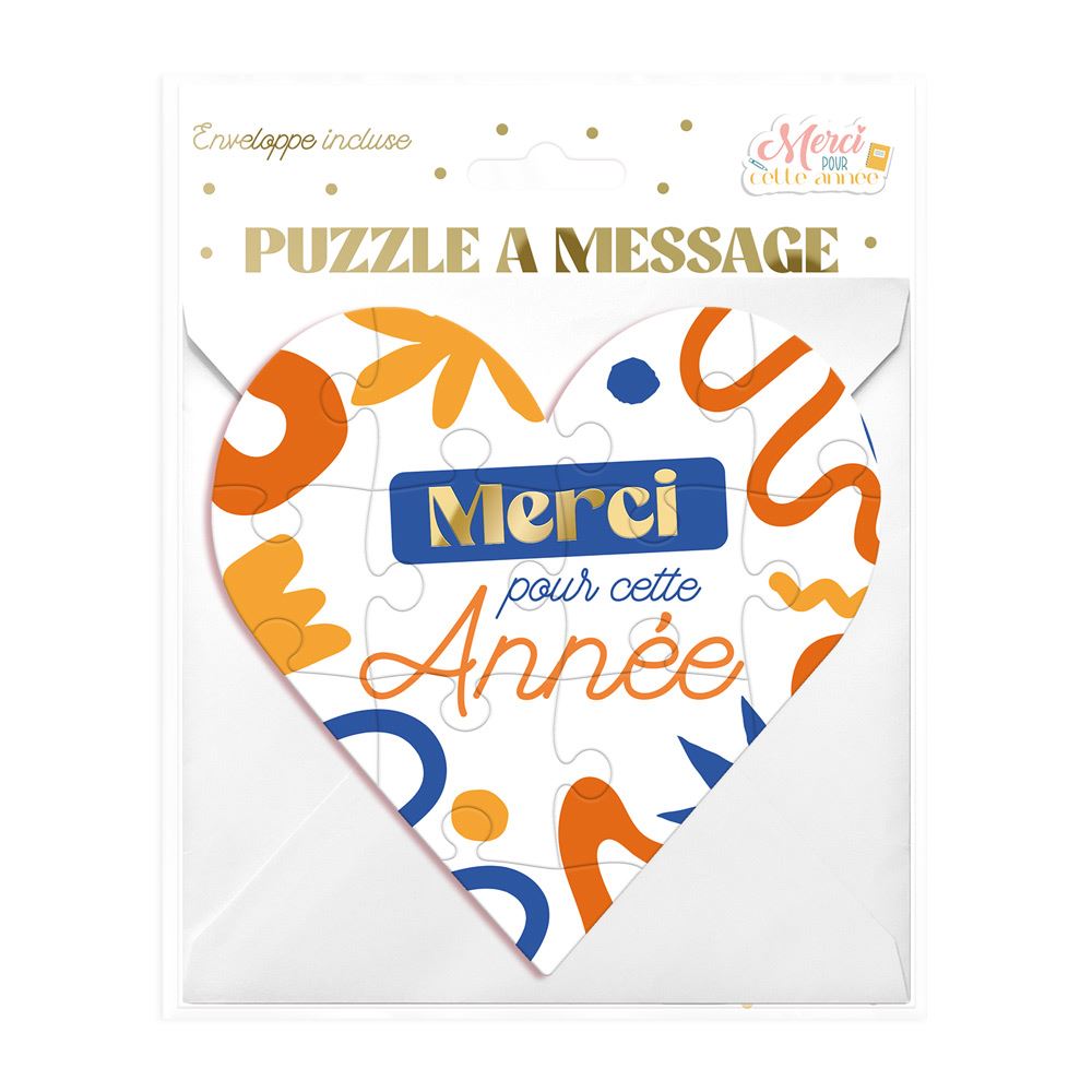 Puzzle affectif merci
