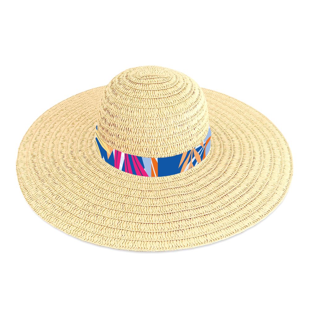 Chapeau bandeau feuillage