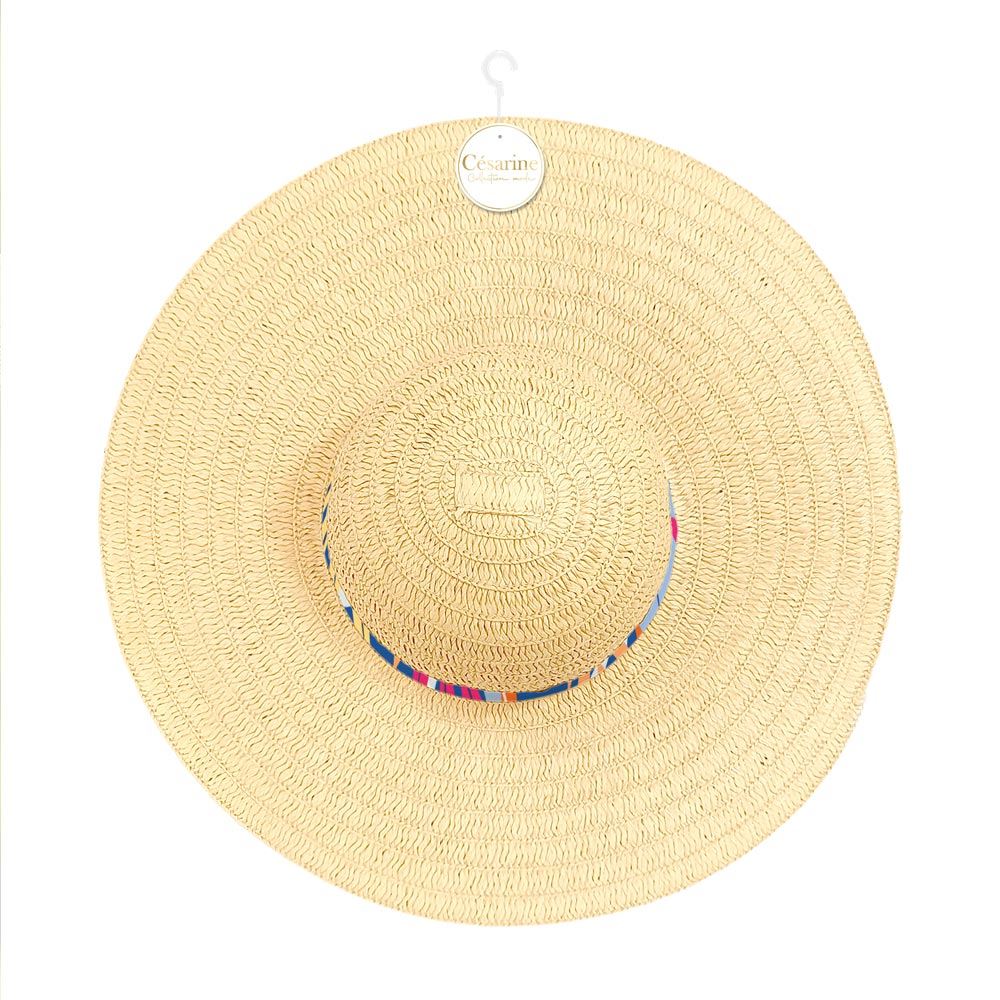 Chapeau bandeau feuillage
