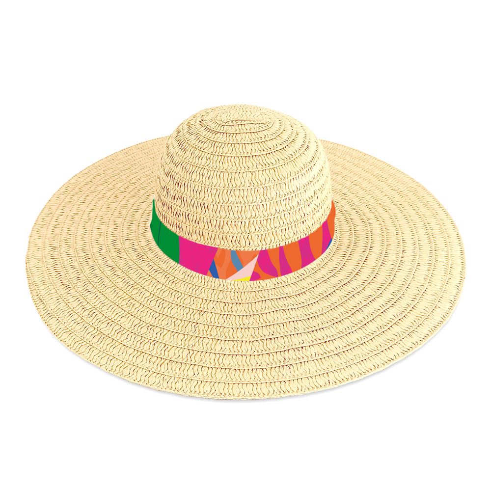 Chapeau bandeau colore