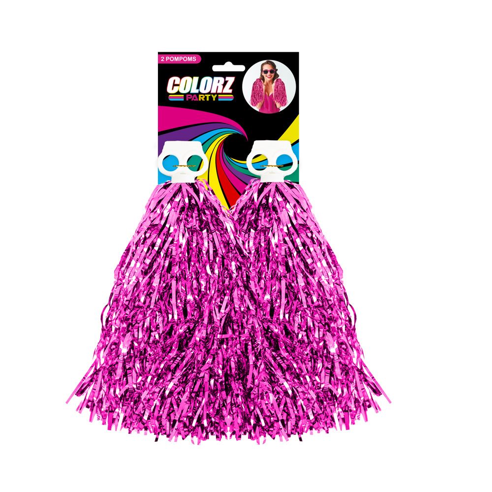 Pompons colorz rose