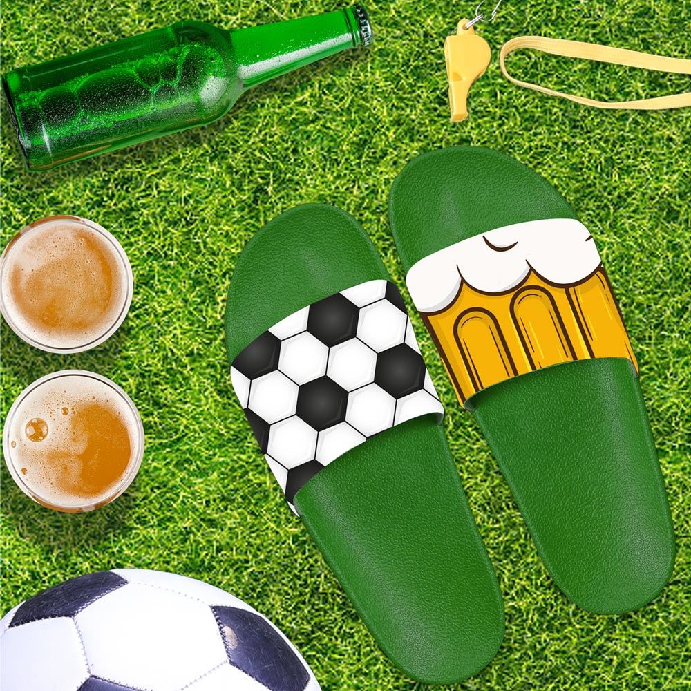 Claquettes duo foot/biere t40-42/43-45