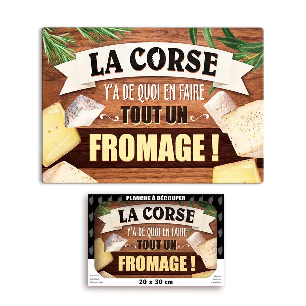 Planche a decouper corse "tout un fromage"