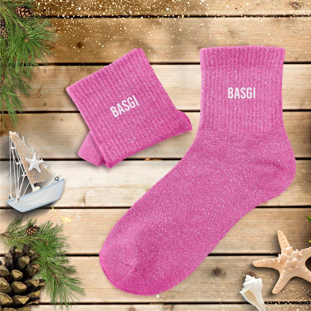Chaussettes paillettes corsica basgi