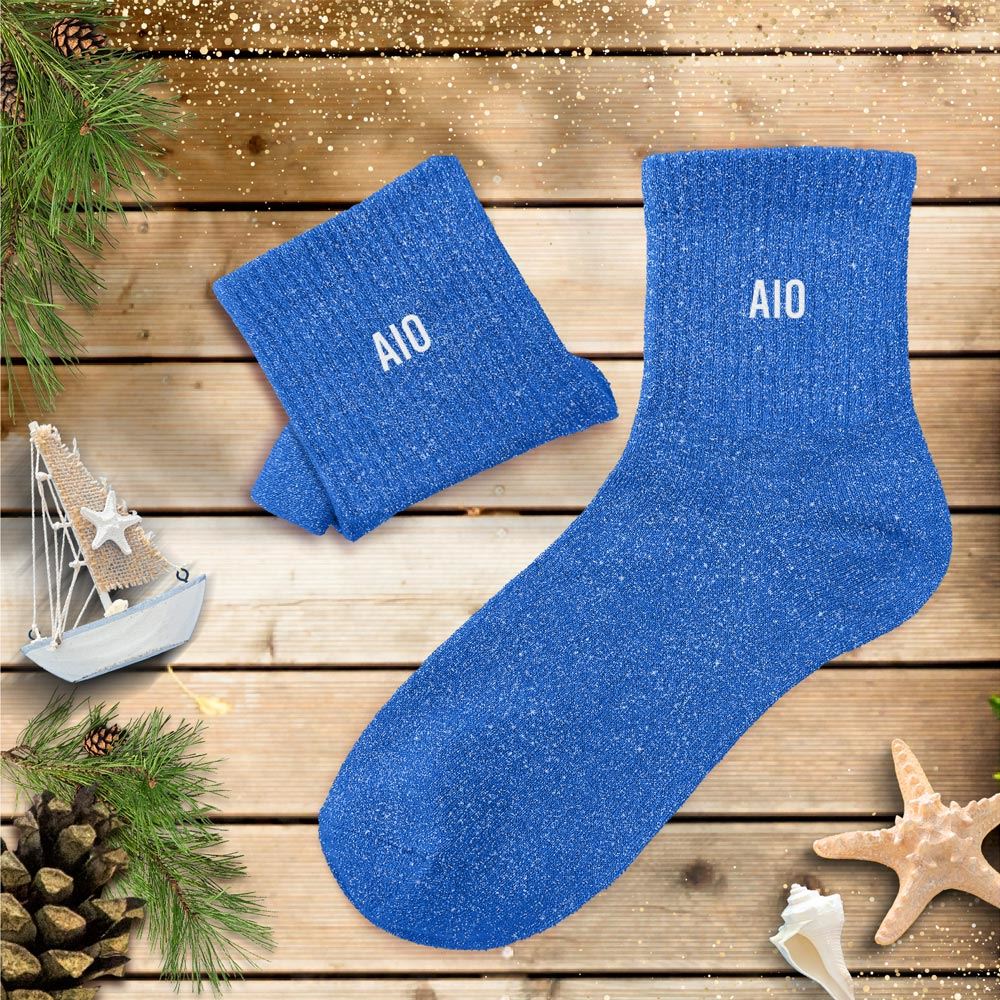 Chaussettes paillettes corsica aio