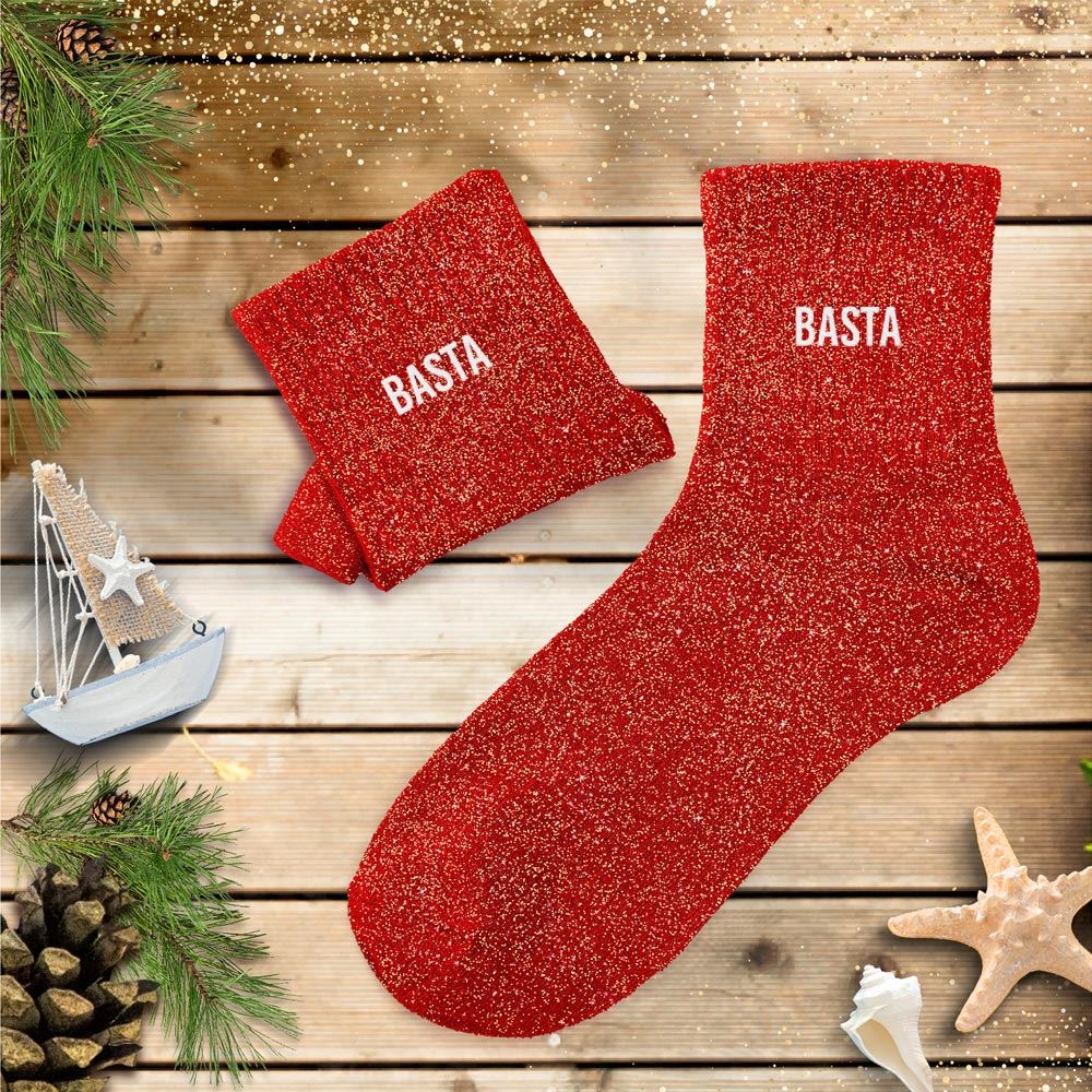 Chaussettes paillettes corsica basta