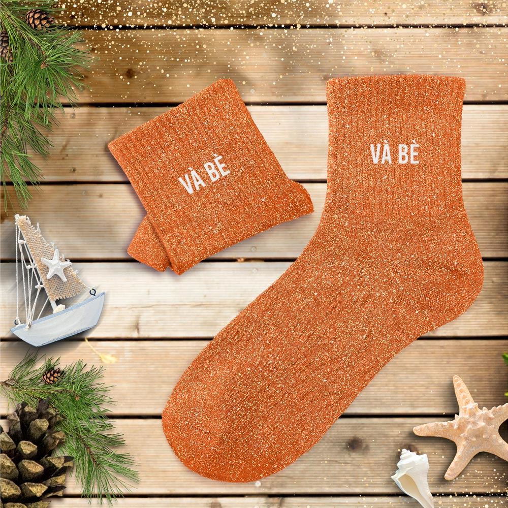 Chaussettes paillettes corsica va be