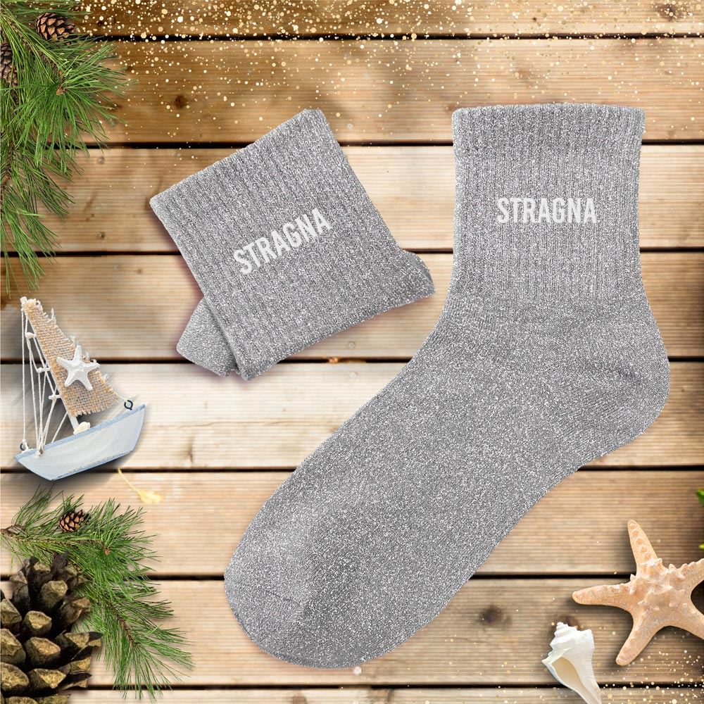 Chaussettes paillettes corsica stragna